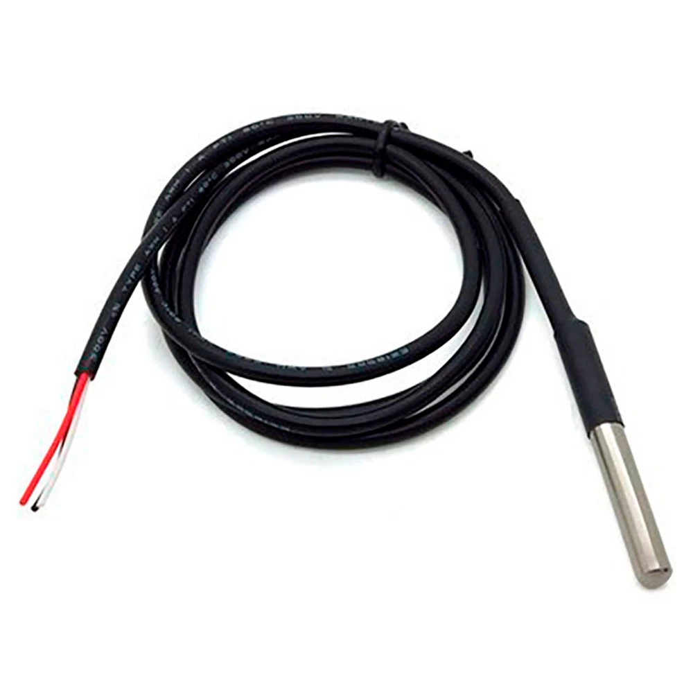 Датчик температуры в колбе MyHeat накладной проводной черный