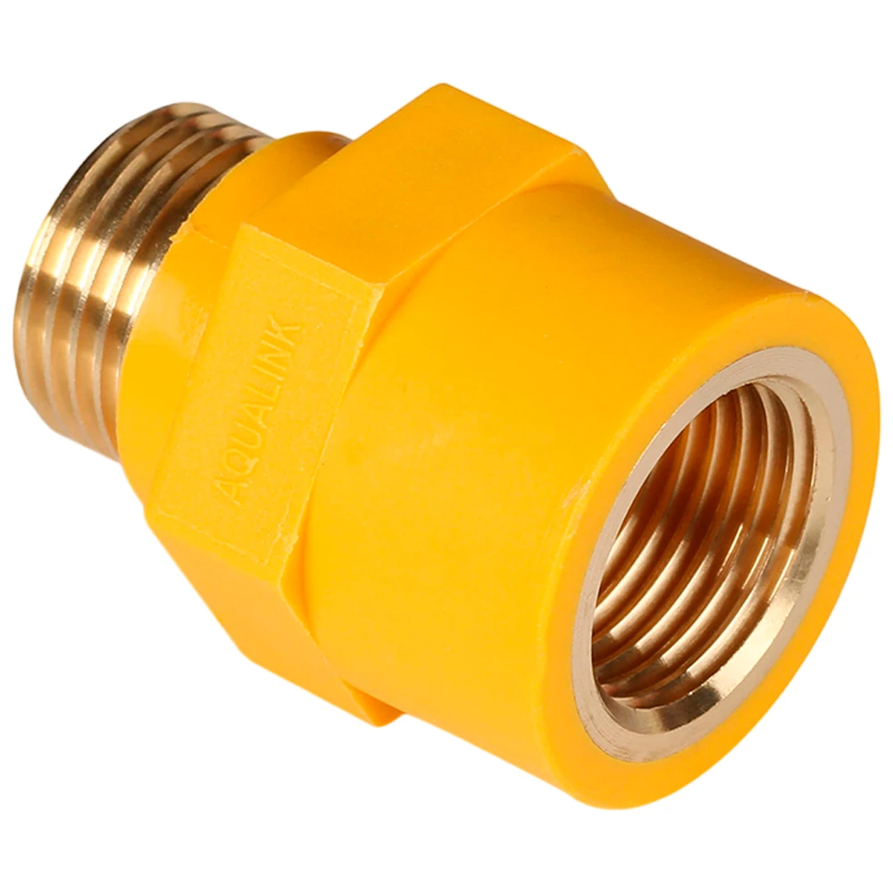 Муфта диэлектрическая соединительная AQUALINK 3/4″x3/4″ Ду20x20 Ру20 ВР-НР Муфта диэлектрическая соединительная AQUALINK 3/4″x3/4″ Ду20x20 Ру20 ВР-НР