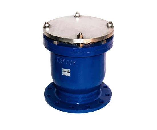 Воздухоотводчик однокамерный Dendor A10F Ду80 Ру16, фланцевый, чугунный, с уплотнением EPDM
