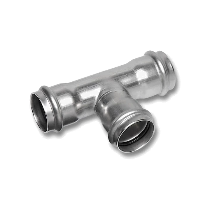 Тройник SANHA 9130 Дн54x42x54 Pу16 ВПр, переходной, из нержавеющей стали