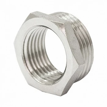 Футорка STI 1 1/4″ х 1″ Н-В никелированная Футорка STI 1 1/4″ х 1″ Н-В никелированная