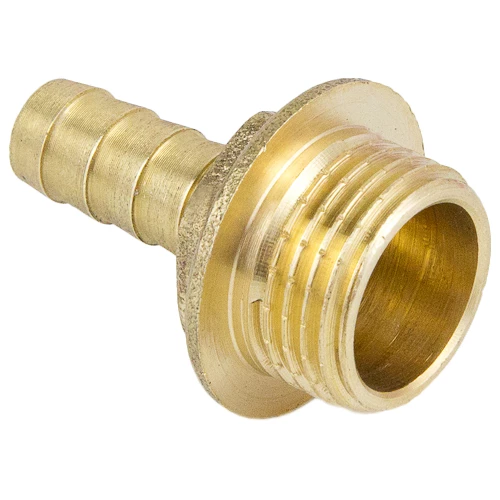 Переходник неразъемный Aquasfera 9102 Дн10x1/2″ Ру16 наружная резьба/штуцер, для шланга, материал - латунь
