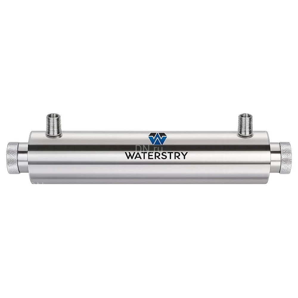 УФ-стерилизатор WATERSTRY UVLite 8GPM размер присоединения - 1″, производительность - 1.8м3/ч, мощность UV лампы - 30Вт, объем - 2.65л