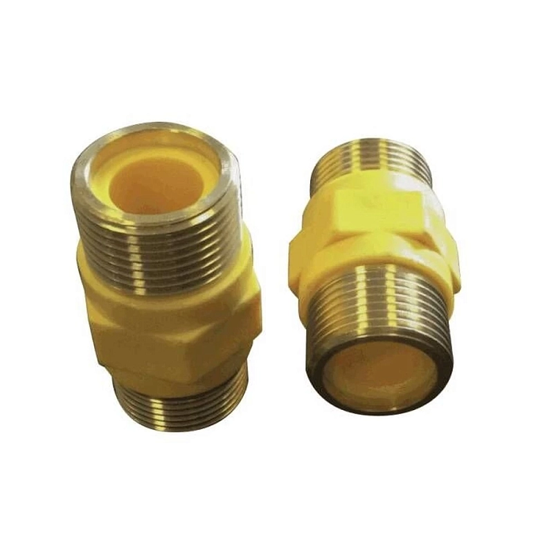 Вставка для газовой подводки VRT 3/4″ Ду20 диэлектрическая, НР