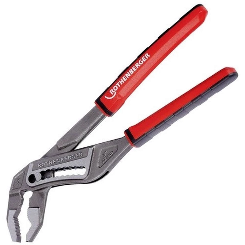 Клещи сантехнические универсальные Rothenberger ROGRIP M 10″ 2K до 2″ (до 60 мм), эргономичная ручка